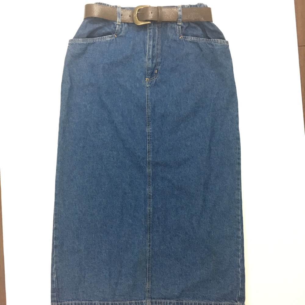 Vintage Denim & Co Denim Skirt